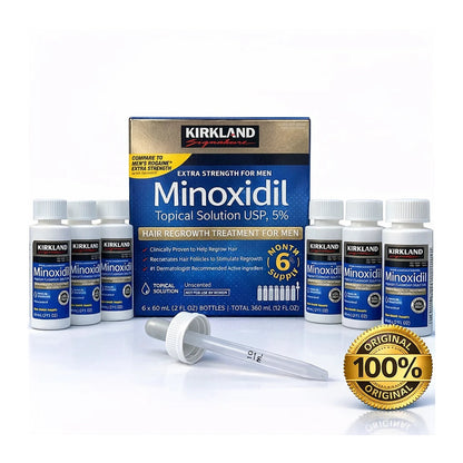 Minoxidil Kirkland 5% - 6 meses