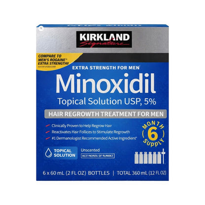 Minoxidil Kirkland 5% - 12 meses